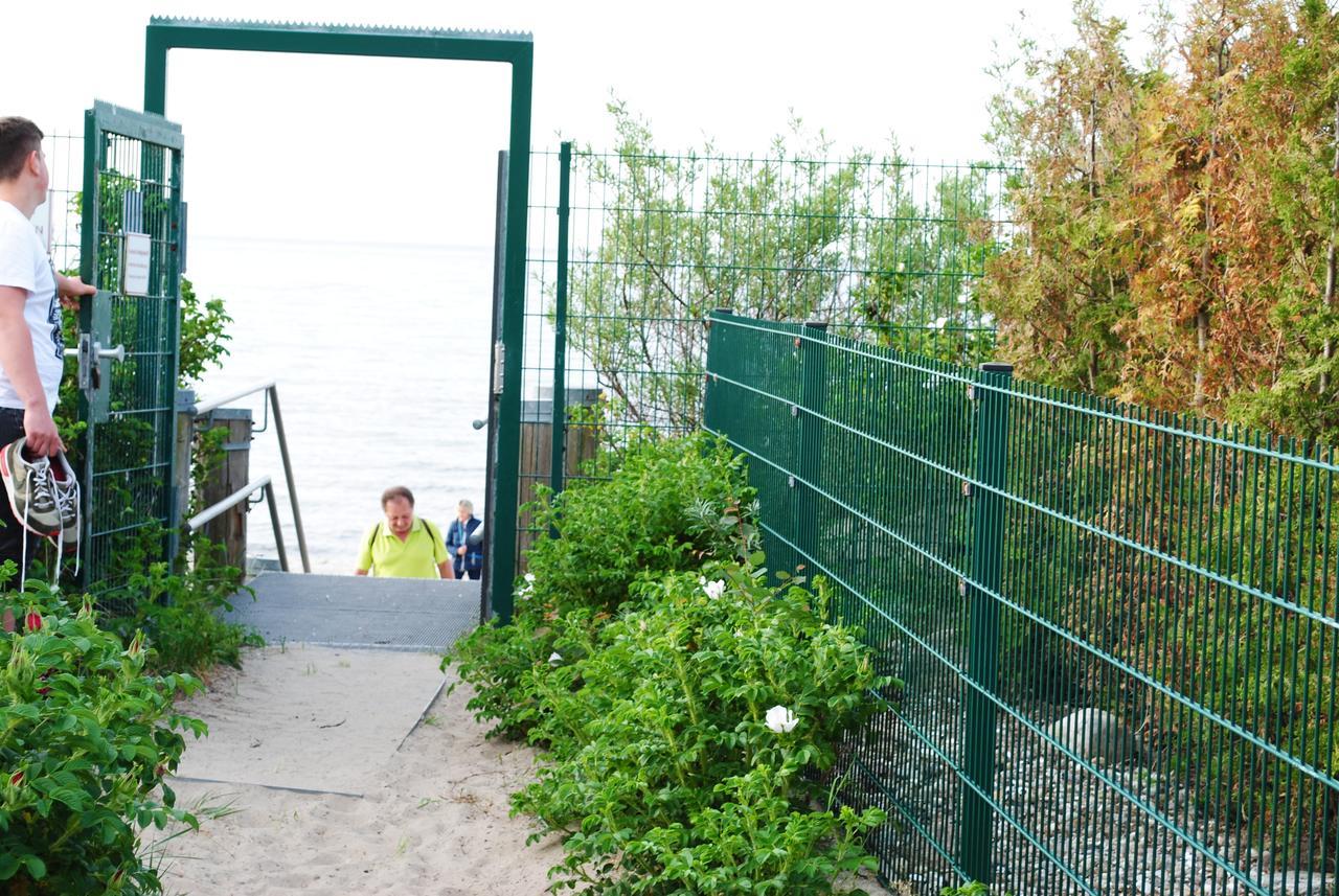 Fewo Schwalbennest Am Meer-Exklusiv-Eigener Strandzugang Kuehlungsborn Exterior foto